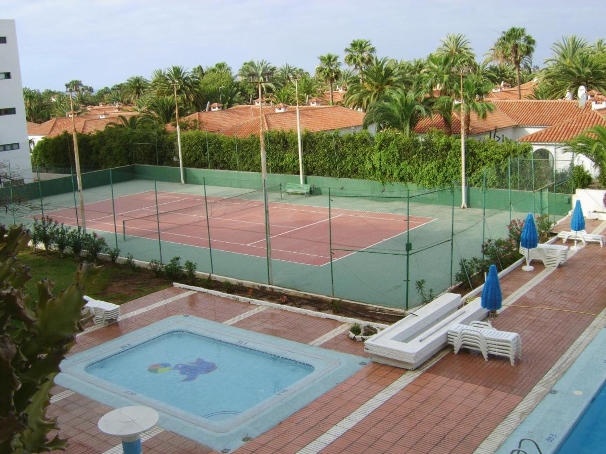 Apartamentos Teneguia Playa del Inglés Exterior foto
